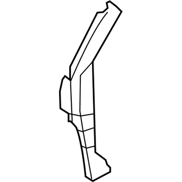 Toyota 61108-12294 Hinge Pillar Reinforcement
