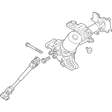 Nissan 48810-5EE3A Column Assy-Steering, Upper