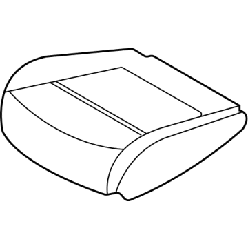 Hyundai 88160-N9510-KIE COVERING ASSY-FR CUSH, LH