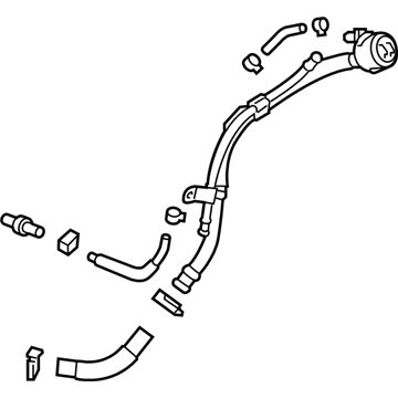 Kia 31030C6500 Filler Neck & Hose Assembly