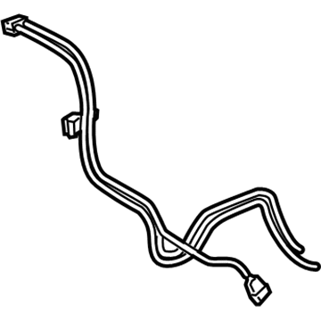 BMW 54-37-7-344-461 Hydraulic Hose Left