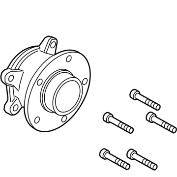Ford LX6Z-1104-A HUB ASY - WHEEL