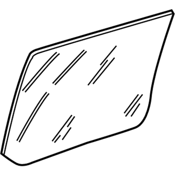 GM 22606970 Moveable Glass