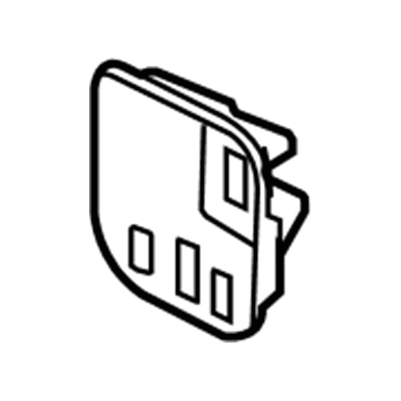 BMW 51-11-7-156-553 Bracket For Headlight Arm, Left