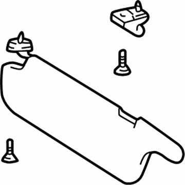 Toyota 74310-42370-A0 Sunvisor