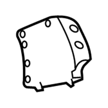 Toyota 64746-21040-B0 Access Cover