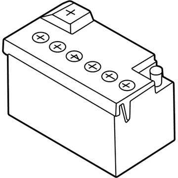 BMW 61-21-8-370-981 Battery Protective Cover