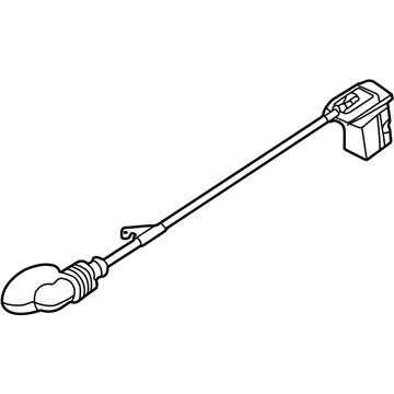 BMW 61-13-6-910-539 Positive Battery Cable Plus Pole