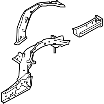 Infiniti 75508-6HL0A Member Sid Rr R