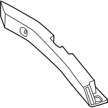 BMW 17-11-8-049-255 Bracket Radiator Left