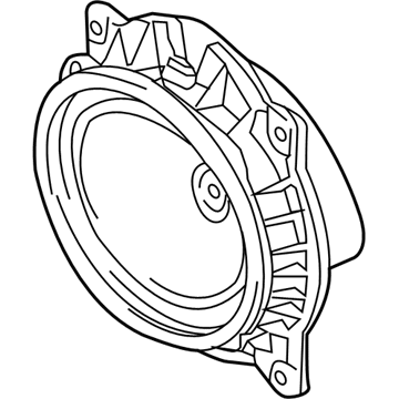Toyota 86160-0C150 Front Door Speaker