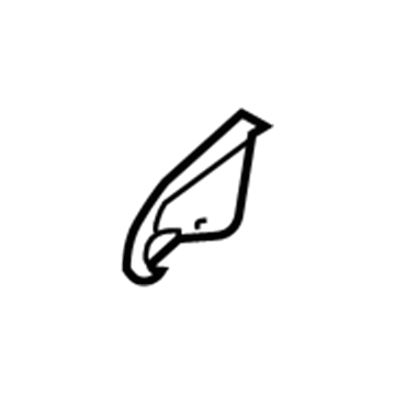 Infiniti 88714-1CB1A Cover-Armrest Bracket, RH