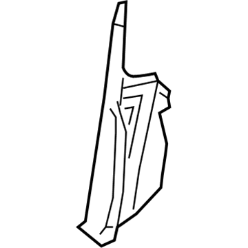 Toyota 61711-52041 Pillar Reinforcement