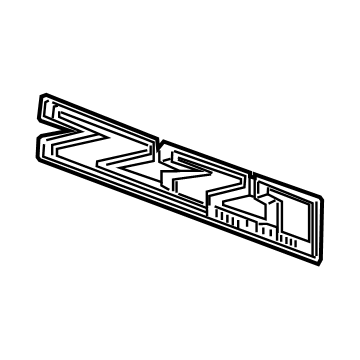 GM 84467007 Decal