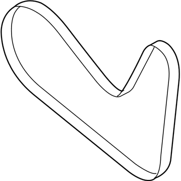 Ford BT4Z-8620-A Power Steering Belt