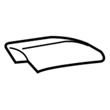 Toyota 63493-35011 Rear Cover