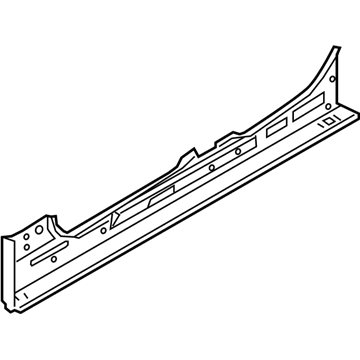 BMW 41-00-7-401-425 SIDE MEMBER, INNER LEFT