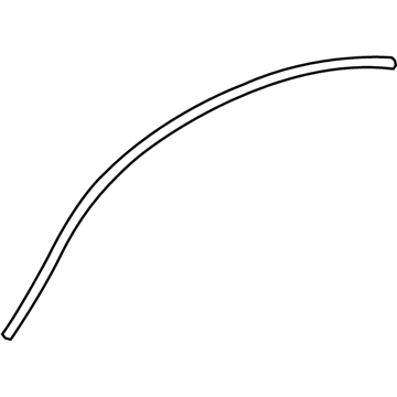 BMW 41-21-7-407-057 Reinforcing Tube, Roof Frame, Left