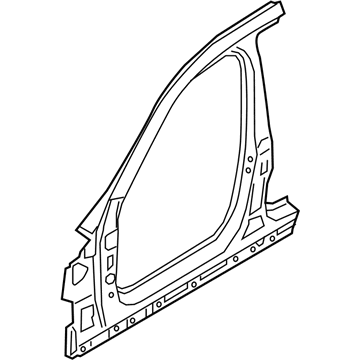 BMW 41-00-7-413-247 Column A Exterior, Left