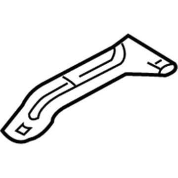 BMW 41-21-7-064-691 Bracket, Side Panel, Entrance Left