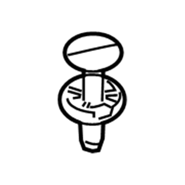 Mopar 5116530AA Push Pin-Push