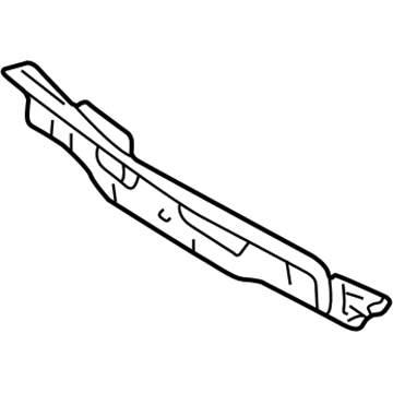 Lexus 57653-51010 Member, Rear Floor Cross, No.2
