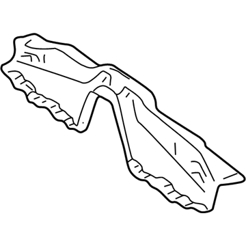 Lexus 58212-51010 Pan, Center Floor, Front