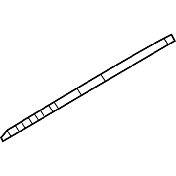 Infiniti 80838-1LA2A Seal-Front Door Parting, RH
