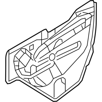 Nissan 80860-1LA0A Screen Sealing