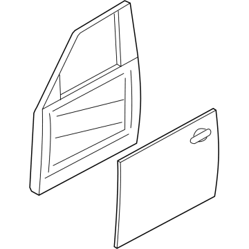 Infiniti H010A-5ZAMB Door Fr LH