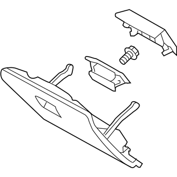 Nissan 68500-1FK0A Box-Glove