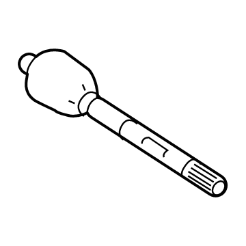 Nissan 48521-6CA0A Socket Kit - Tie Rod, Inner