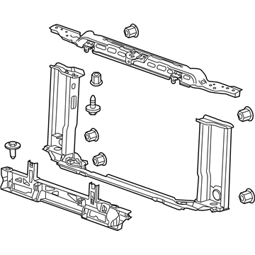 GM 85632906 SUPPORT ASM, RAD LWR