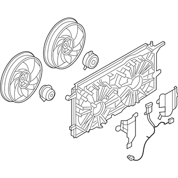 GM 15211589 Shroud Asm-Engine Coolant Fan