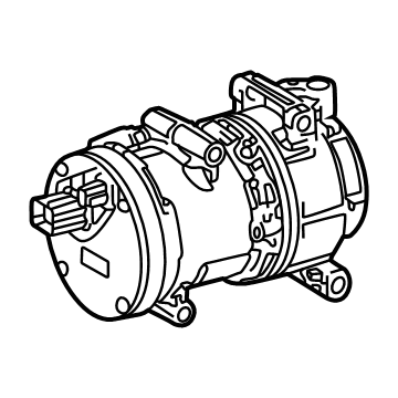 Toyota 88370-42051 COMPRESSOR ASSY, W/M