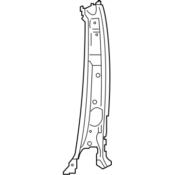 Toyota 61044-30010 PILLAR SUB-ASSY, NO