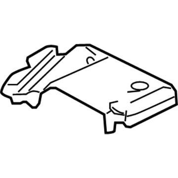 Lexus 53795-48040 Cover, Engine Room, Side