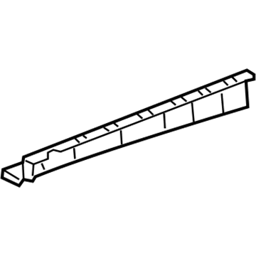 Lexus 53733-0E010 Member, Front Apron To Cowl Side, Lower Front RH