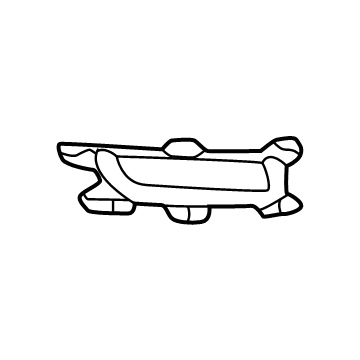 Nissan 62256-9FW0A FINISHER-Front Bumper FASCIA, RH