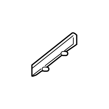 Nissan 62225-EZ00A Bracket-Front Bumper Side, LH