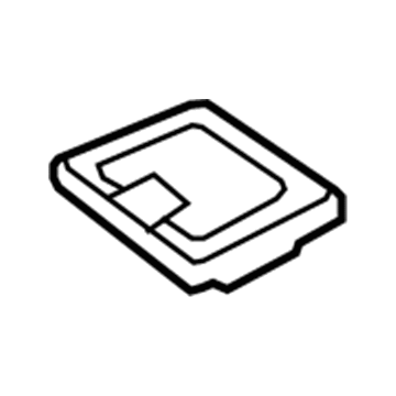 Hyundai 84745-2B000-WK Tray-Lower Crash Pad Center Facia