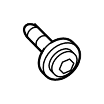 Toyota 93568-55012 Cup Holder Screw