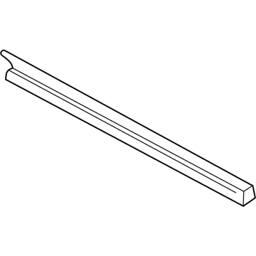 BMW 51-32-8-226-106 Outer Weatherstrip, Right