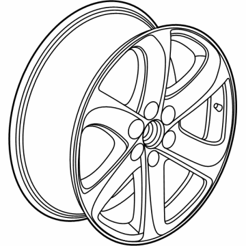GM 84353727 Wheel, Alloy
