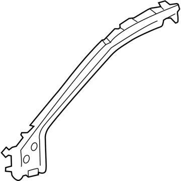 Toyota 61201-48905 Weatherstrip Pillar Reinforcement