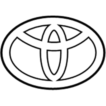 Toyota 75431-0D120 Emblem