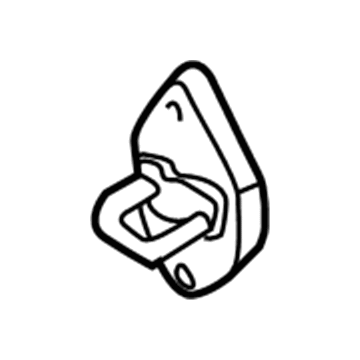 Kia 0K2A158361DS Striker-Door Lock