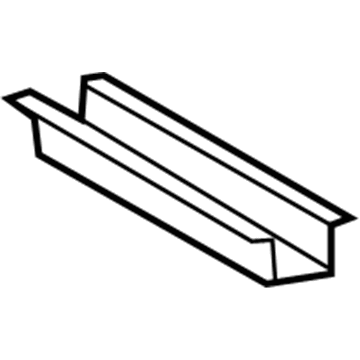 Lexus 57663-0E021 Member, Rear Floor Cross