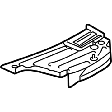 Lexus 58306-0E020 Panel Sub-Assy, Rear Floor Side, LH