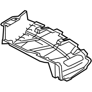 Lexus 58724-0E011 Protector, Luggage C
